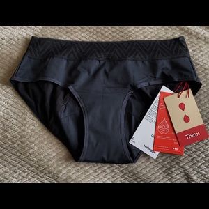 THINX Hiphugger Black L period underwear ❤️